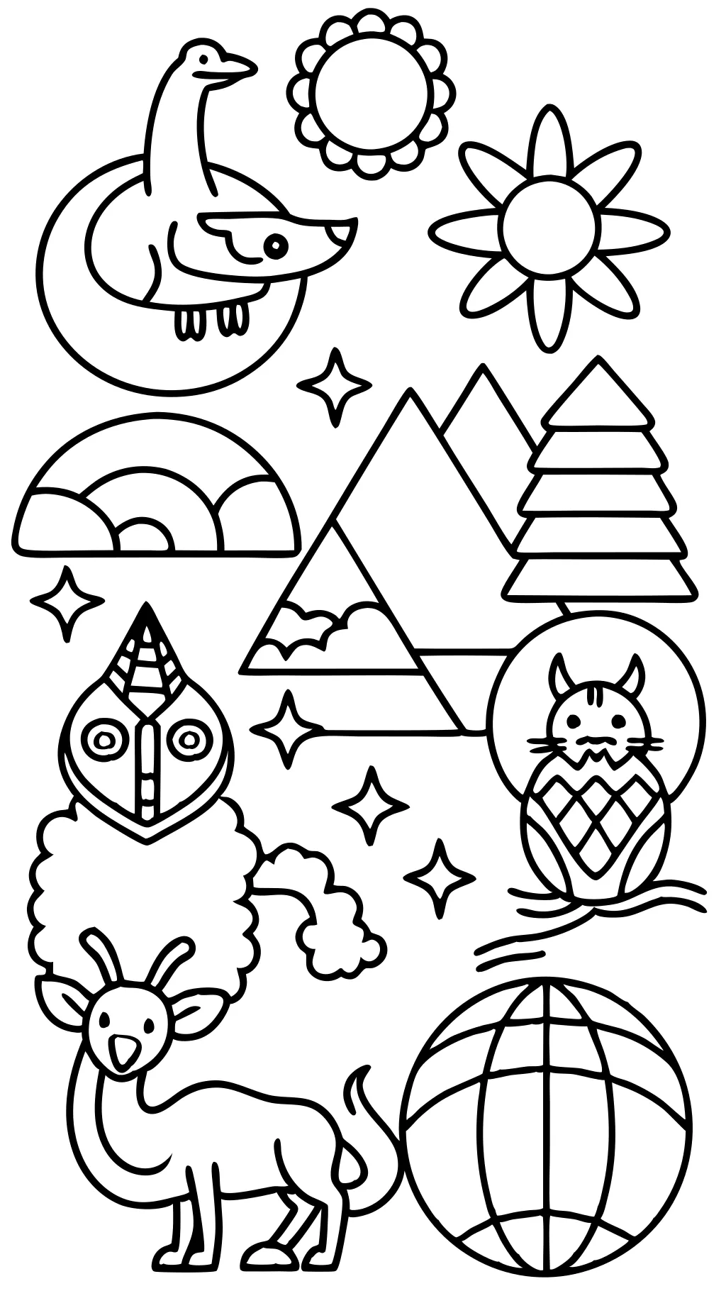 blank coloring pages